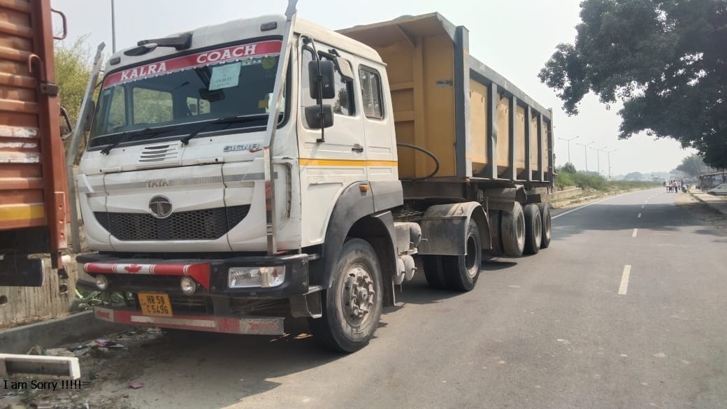 Young man walking on foot crushed by dumper, dies