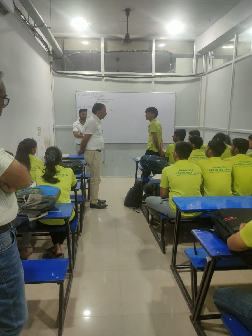 District Education Officer's team conducted surprise inspection of coaching centers