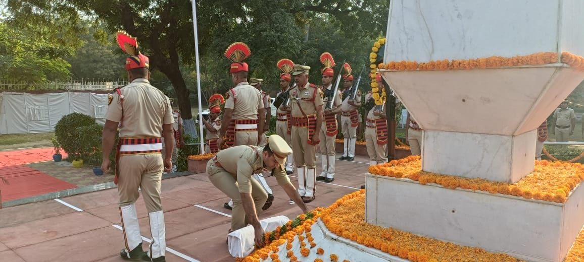 Police Memorial Day celebrated in police line, tribute paid to martyrs