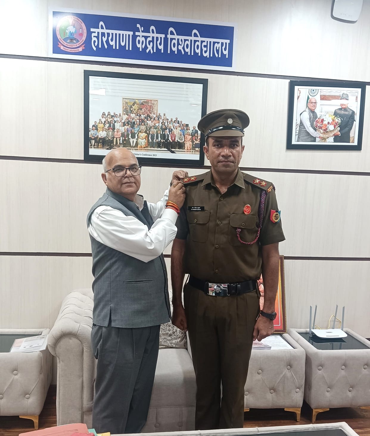 Dr. Ramesh Kumar becomes Lieutenant rank officer