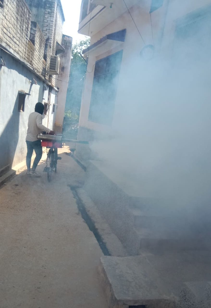Fogging will happen in the entire city in a week, campaign started