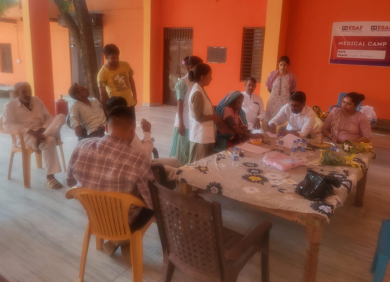 55 people got tested in the free camp