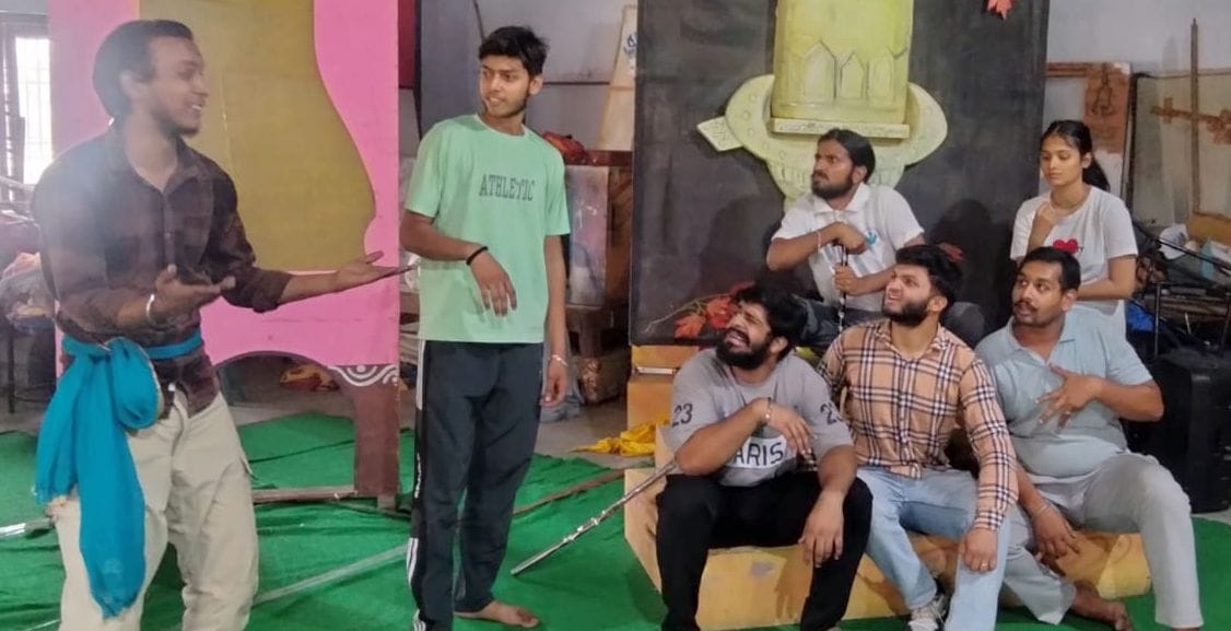 Preparations in full swing in all the colleges to win the overall trophy in the University Youth Festival.