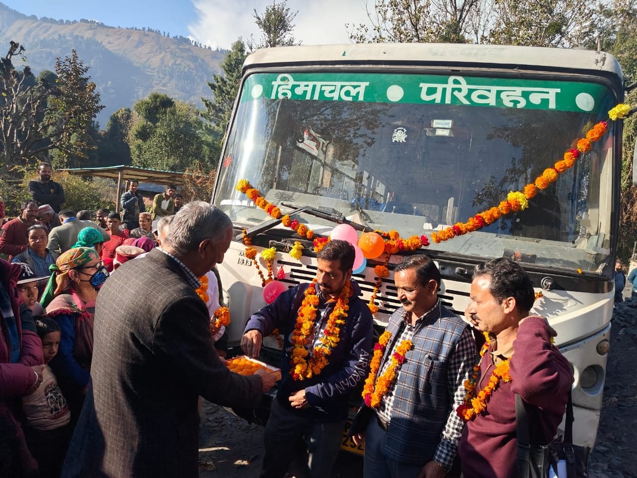 Bus trial conducted on Ropri-Bhalyani route