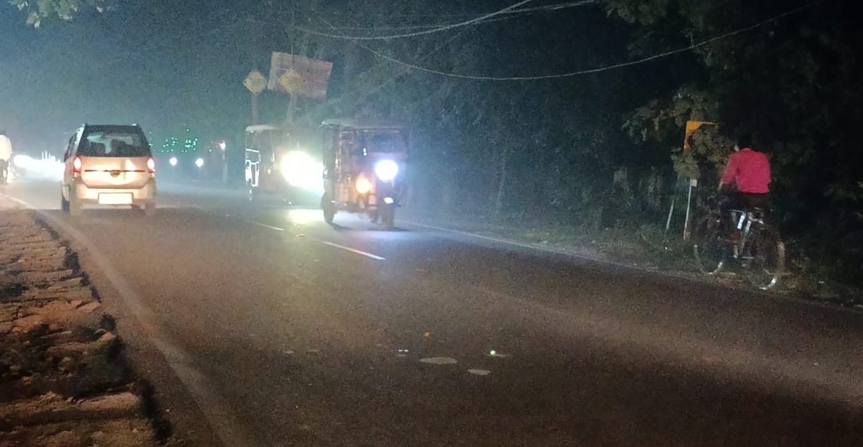 Darkness on many routes including Tanakpur Highway