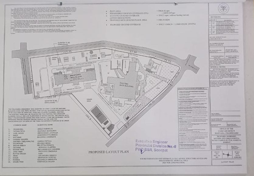 Maternal and Child Health Center (MCH Building) construction doors open, tender process completed