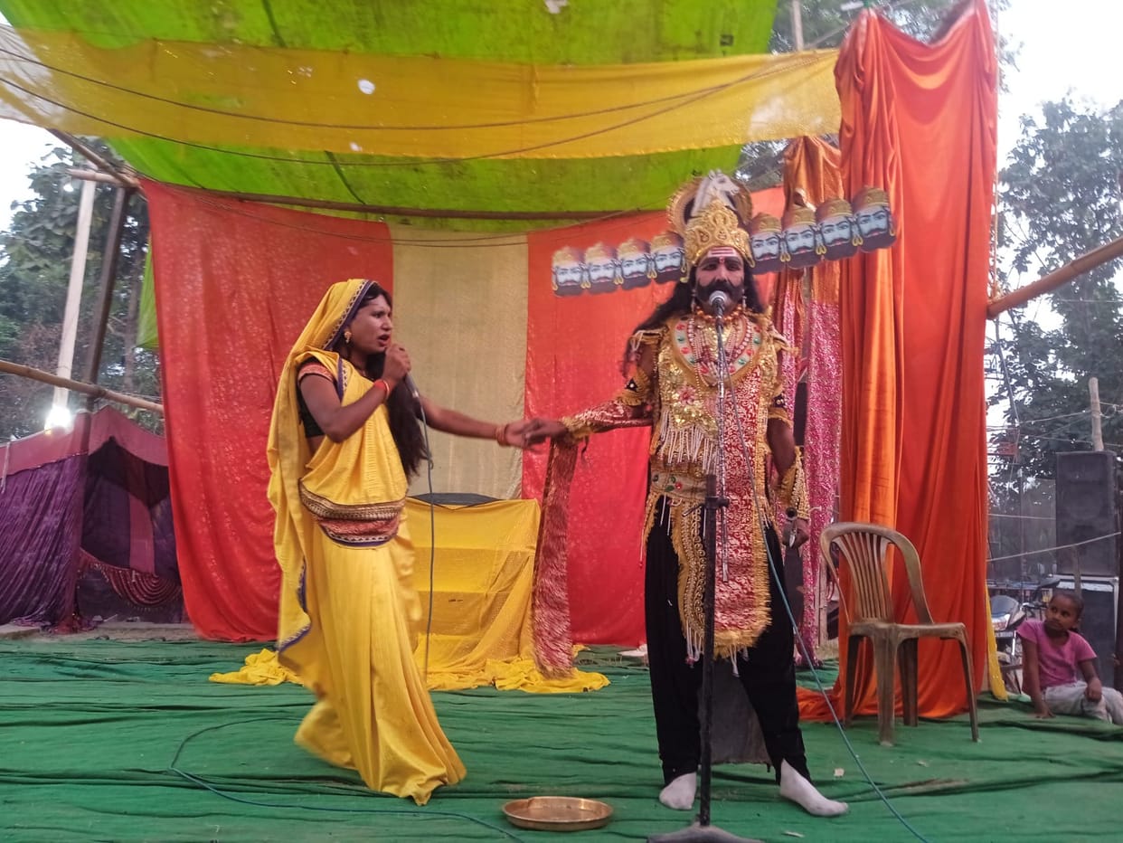 Old Jatayu fought hard with Ravana to save mother Sita