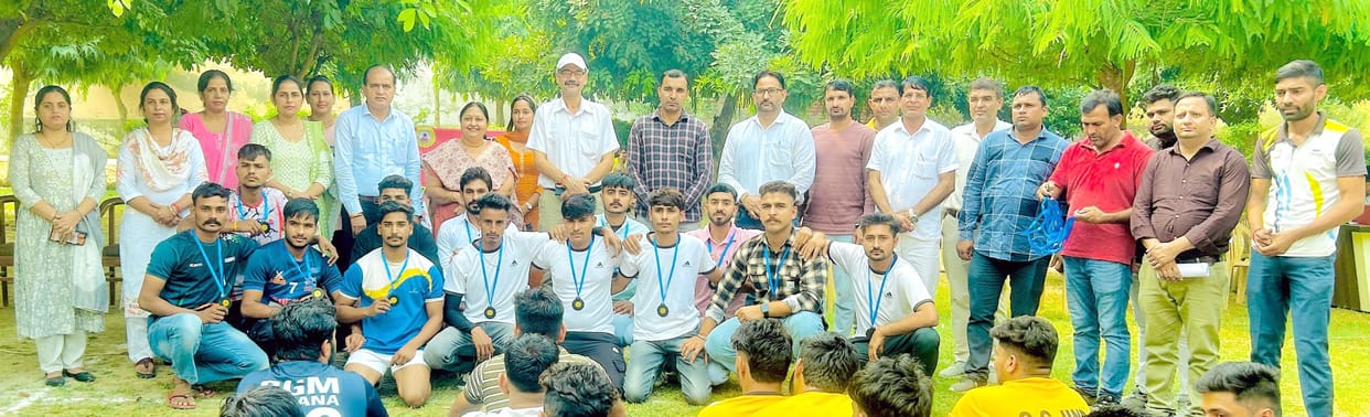 Government College Jind team becomes champion in Kabaddi