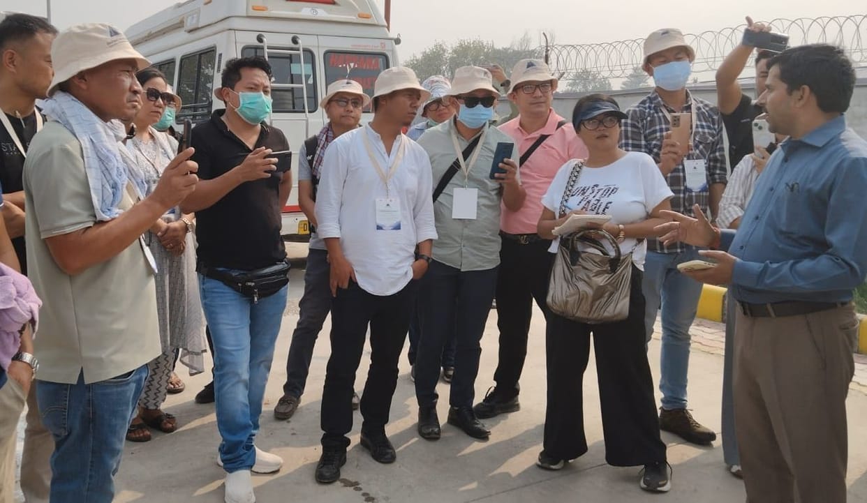 Public representatives of Nagaland learned the process of garbage disposal