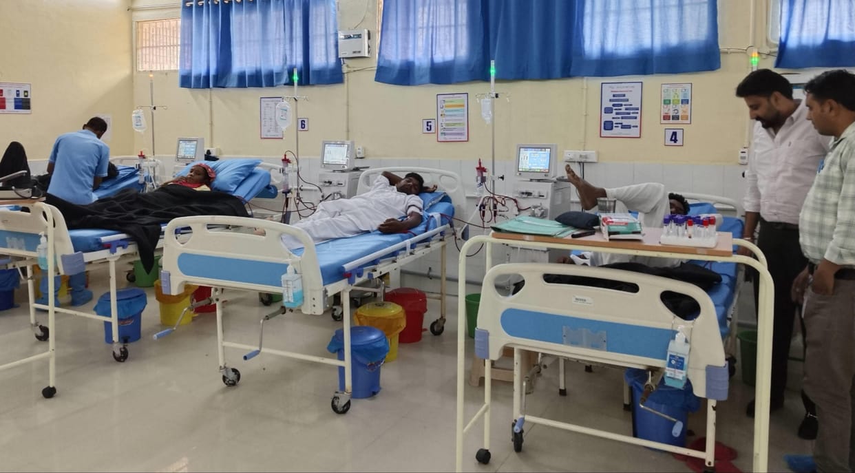 Patients will get free dialysis in the center running on PPP mode in Civil Hospital, PPP is necessary.