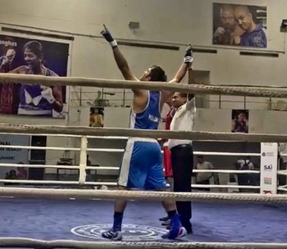 Harshjot reached the final of national boxing competition