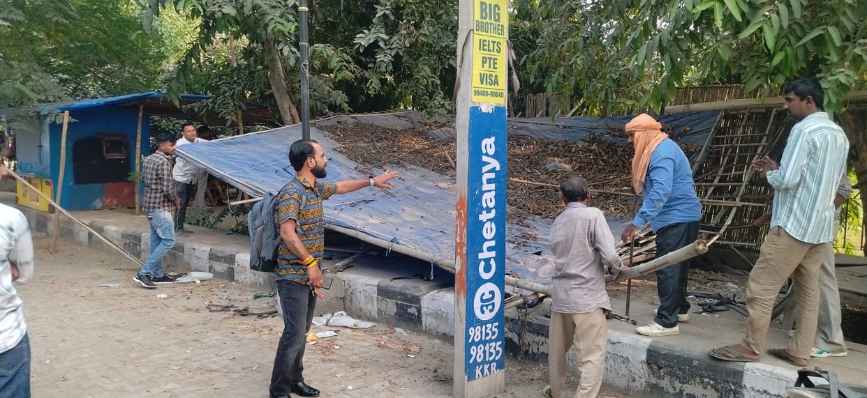 Campaign launched to remove encroachment, chaos among shopkeepers