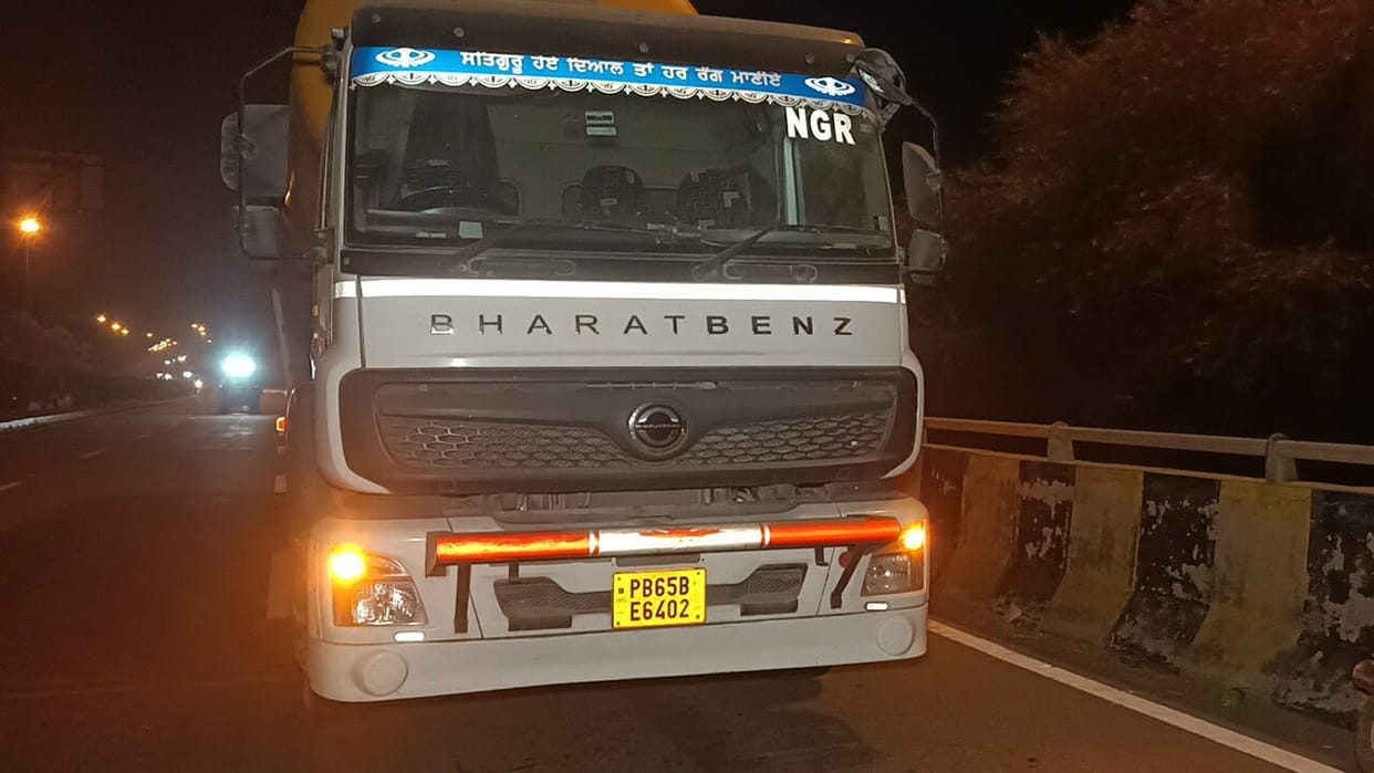 Home Guard jawan riding a bike was hit by a trolley, died, accused arrested
