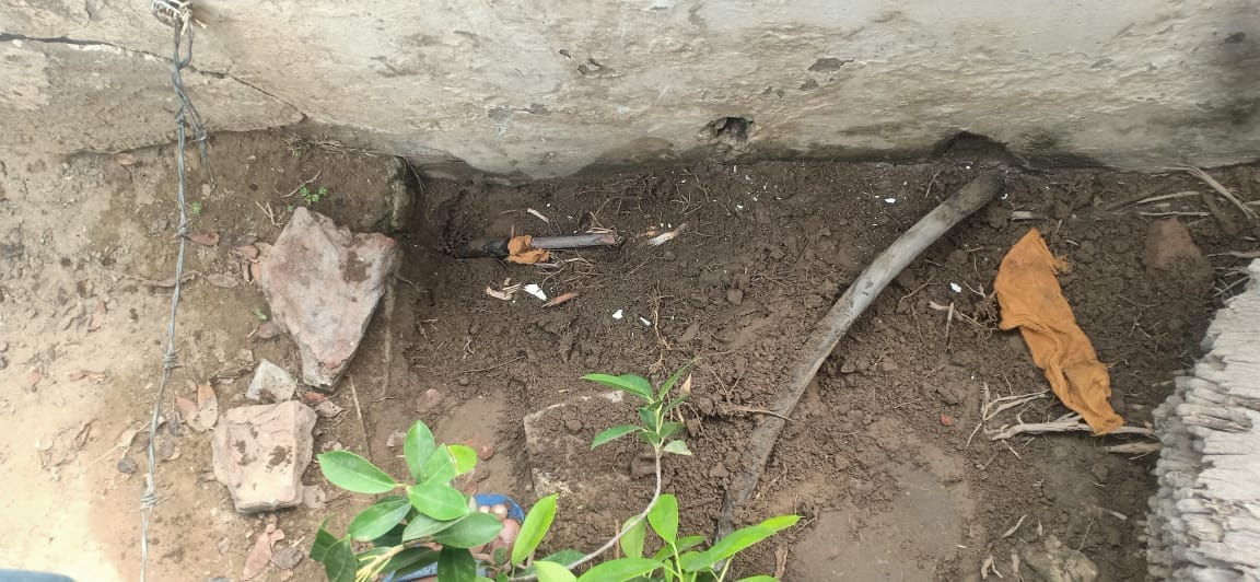 HSVP cuts illegal drinking water connections from green belt