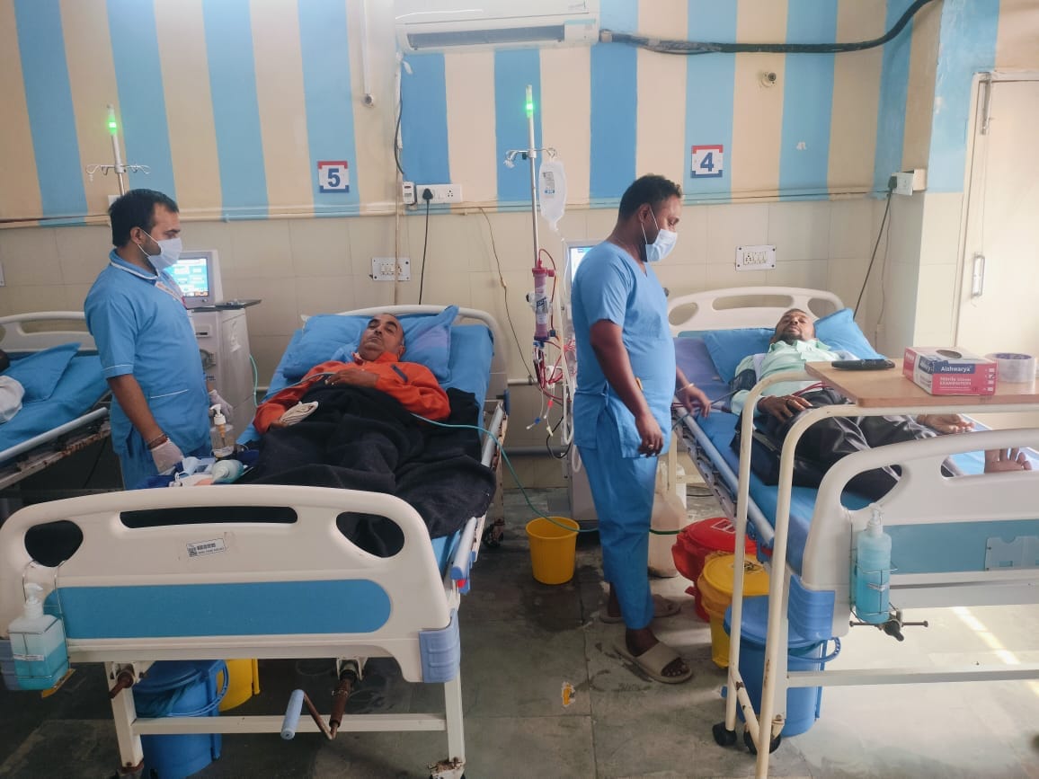 50 patients are taking free dialysis facility in civil hospital