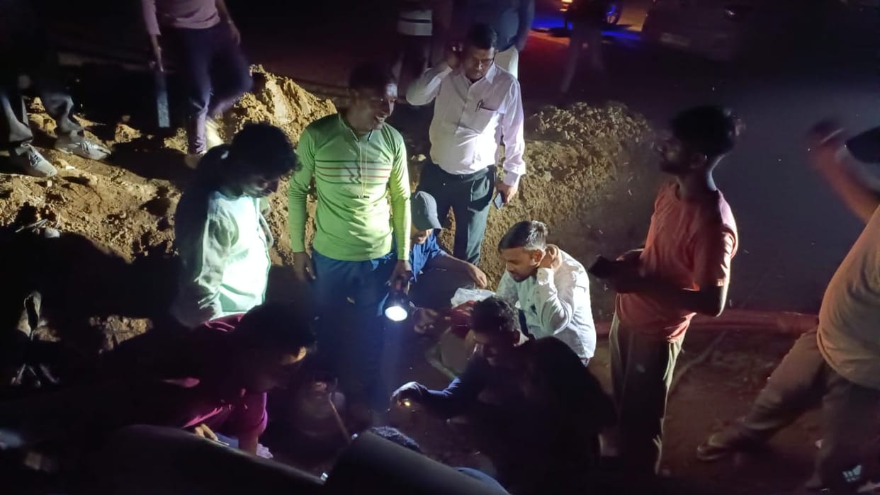 Fault in the line, half the city lost electricity for 12 hours
