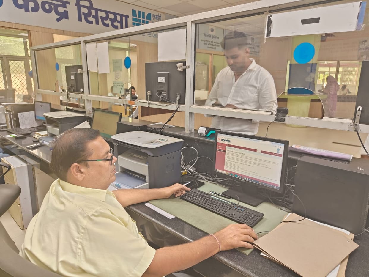 Payment will be done online at Saral Kendras, 75 POS machines installed