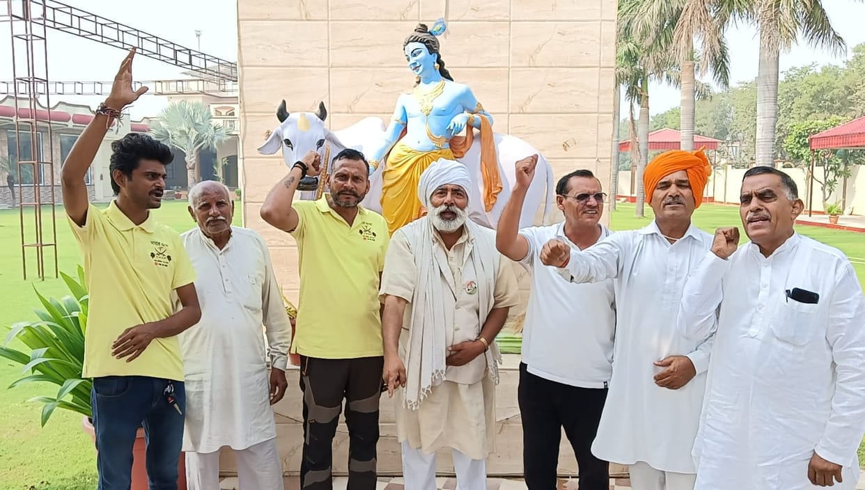 Mission Ahir Regiment Rath Yatra welcomed at Jhajjar