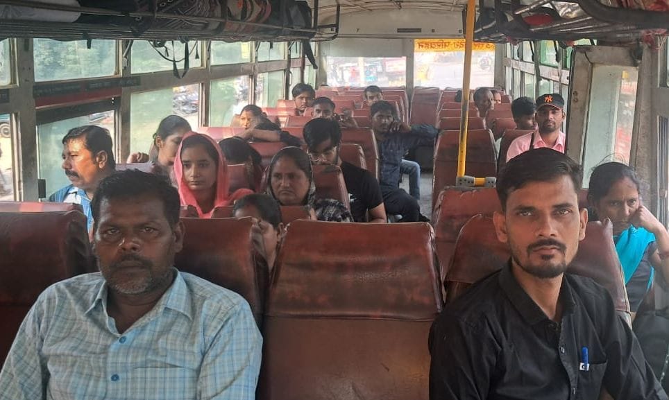 Roadways bus service started from Gola to Lucknow via Aurangabad-Magalganj