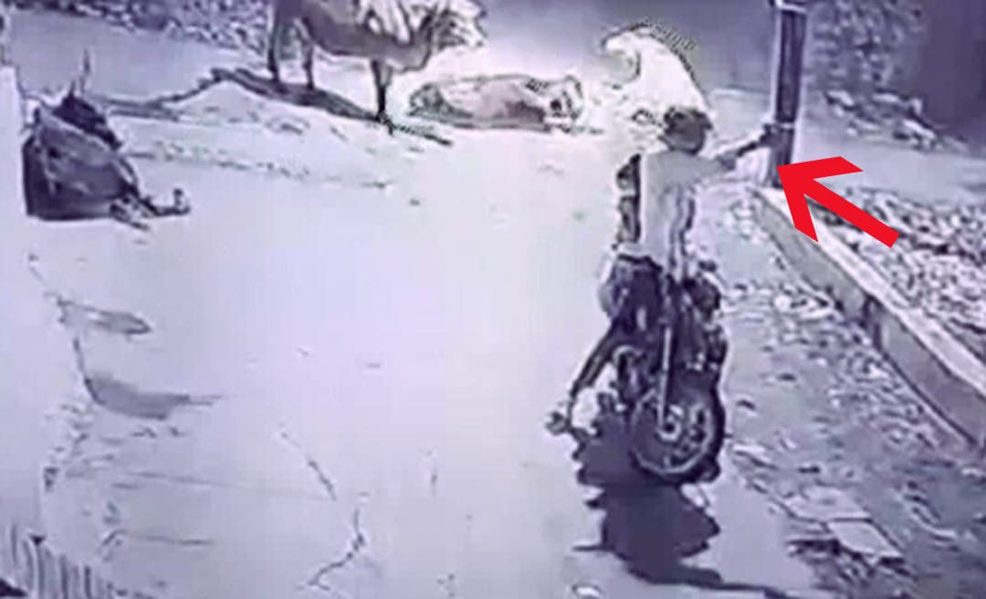 Case of threatening by waving a pistol After the arrest of the accused