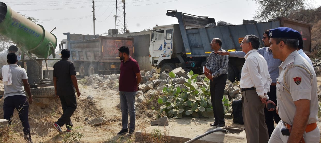 Instructions to issue notice if defects are found in mining area