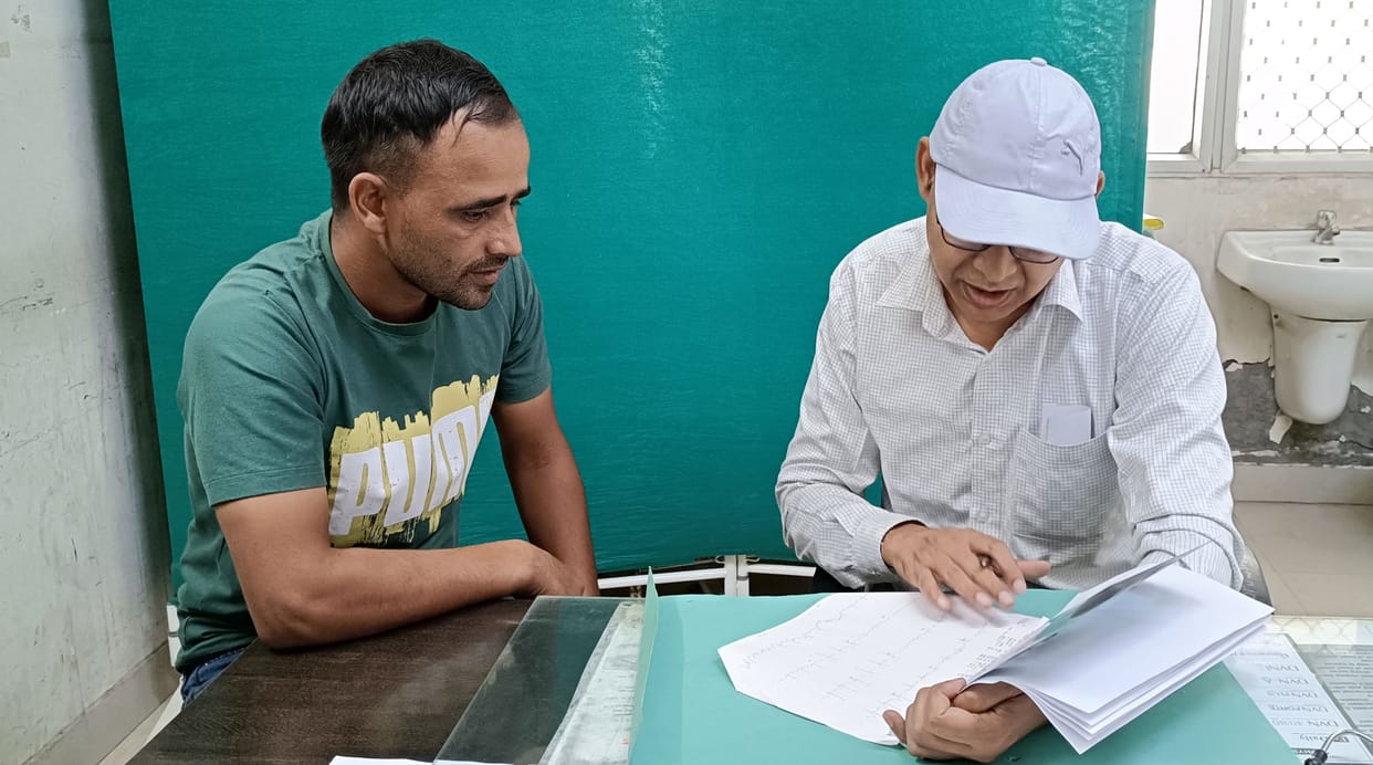Number of patients increasing in civil hospital due to change in weather