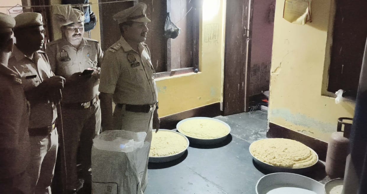 Fake Mawa caught before Diwali, kingpin absconding