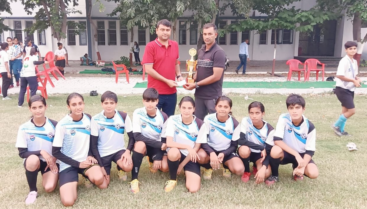 Bhiwani was the winner in the football competition while Jagsi's team was the runner up.