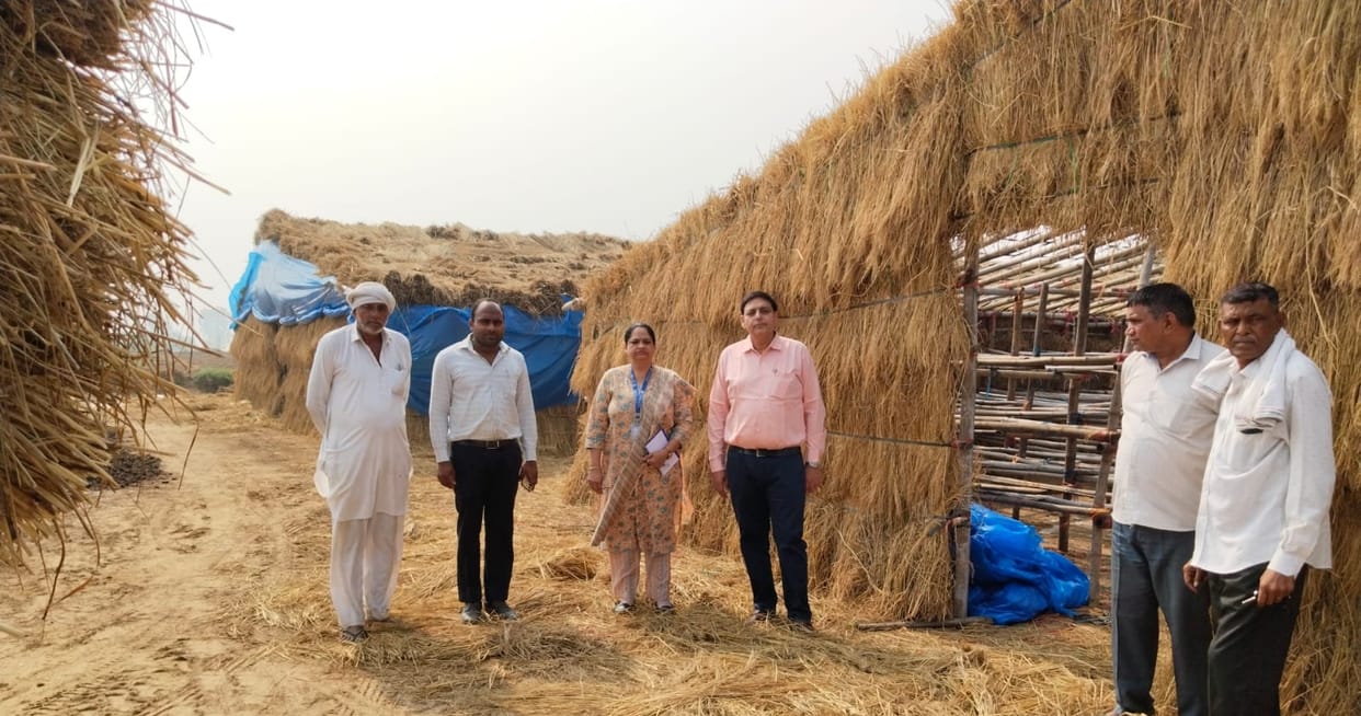 Scientist of Central Pollution Control Board inspected Custom Hire Center and Mushroom Farm
