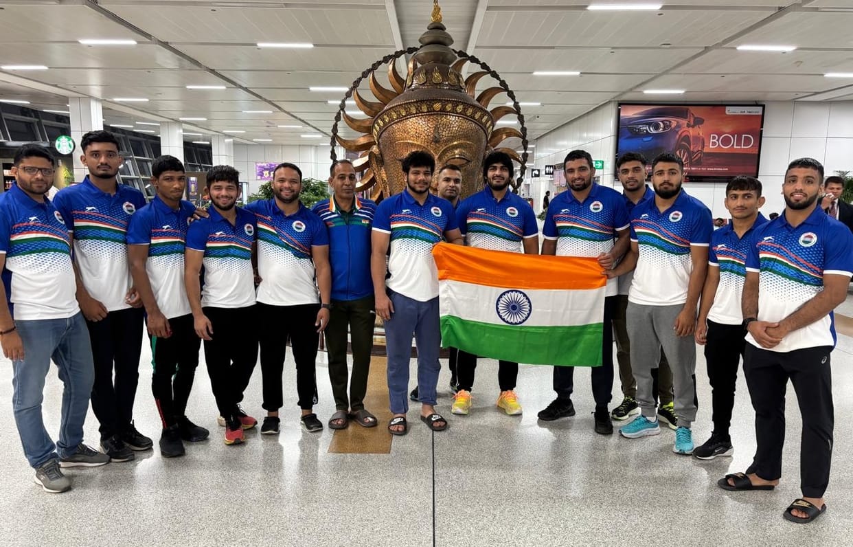 Under-23 World Wrestling Championship: Indian freestyle team leaves, hopeful of medal