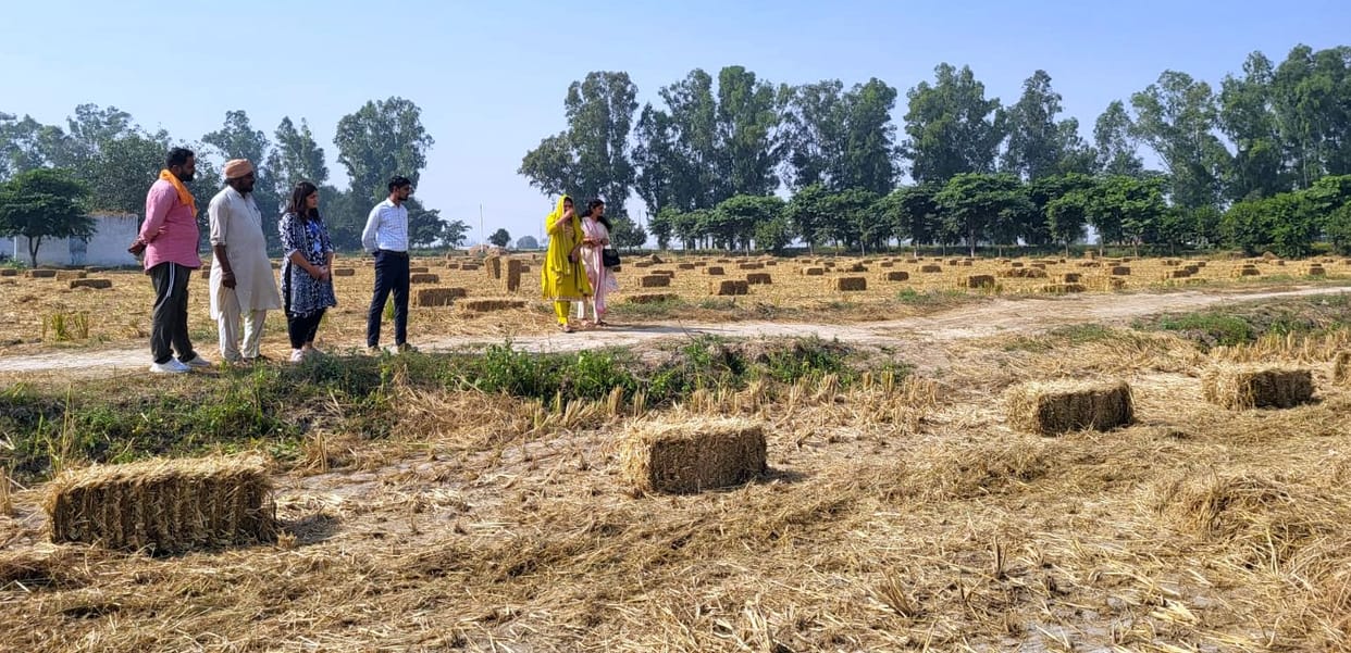 Made aware about crop residue management