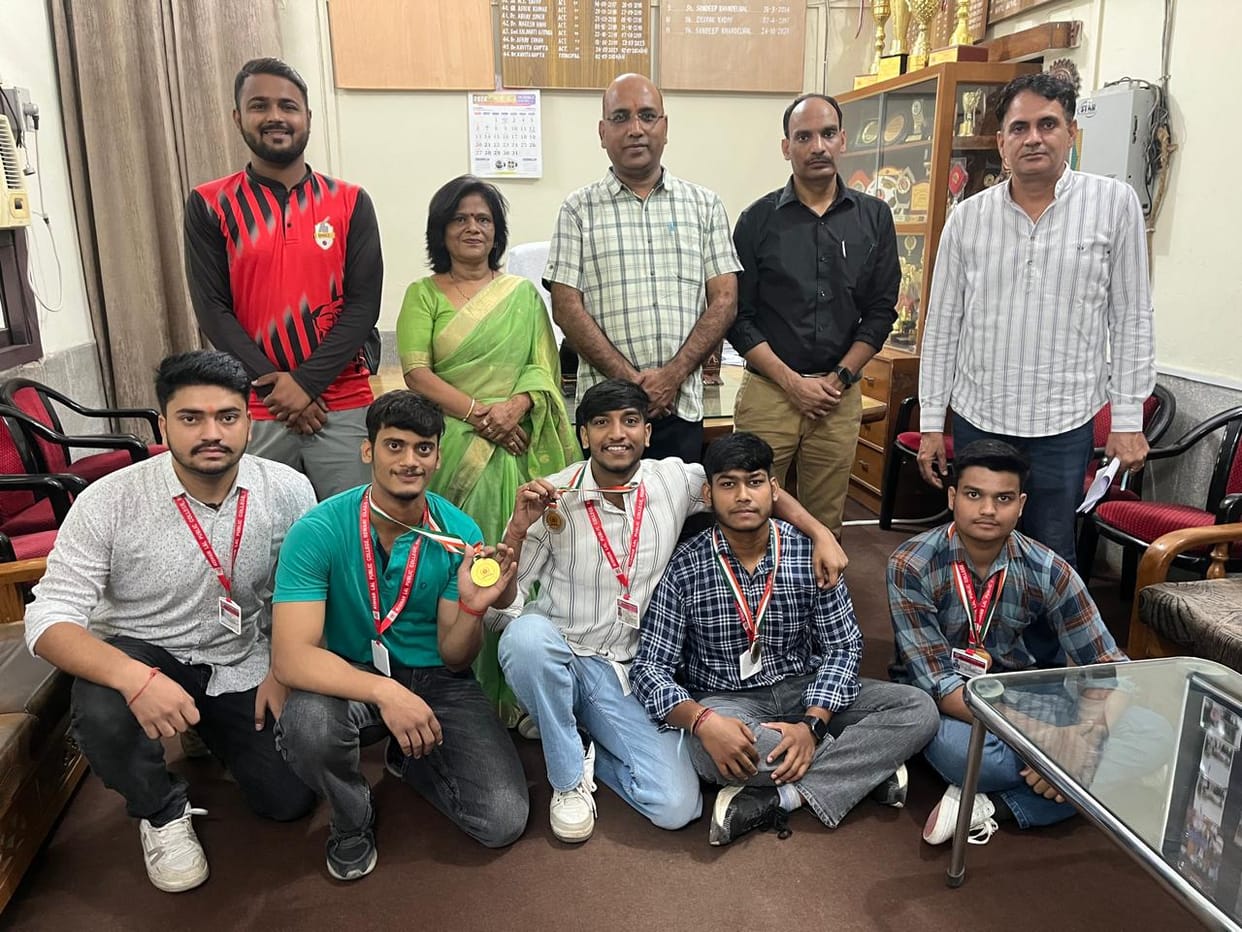 Tushar won gold in the 65 kg category in the powerlifting tournament