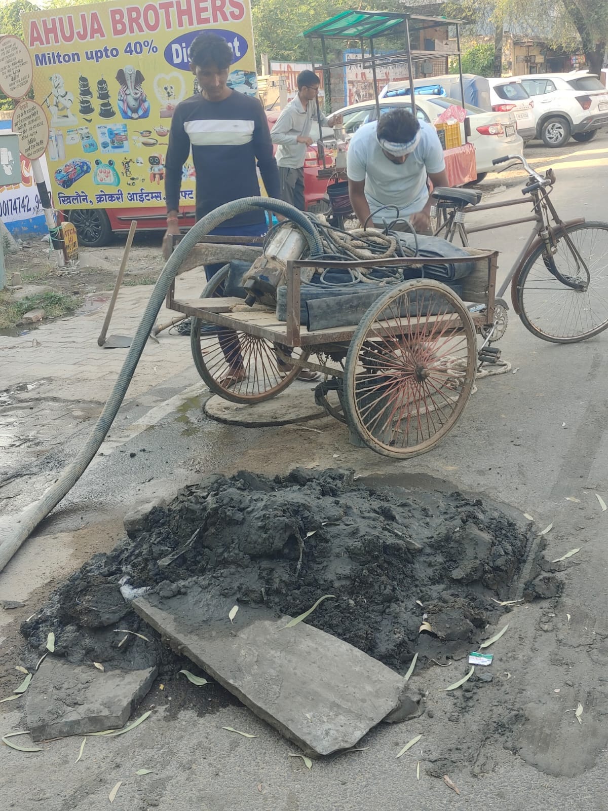 The problem of main sewerage line will be solved, tender will be issued soon
