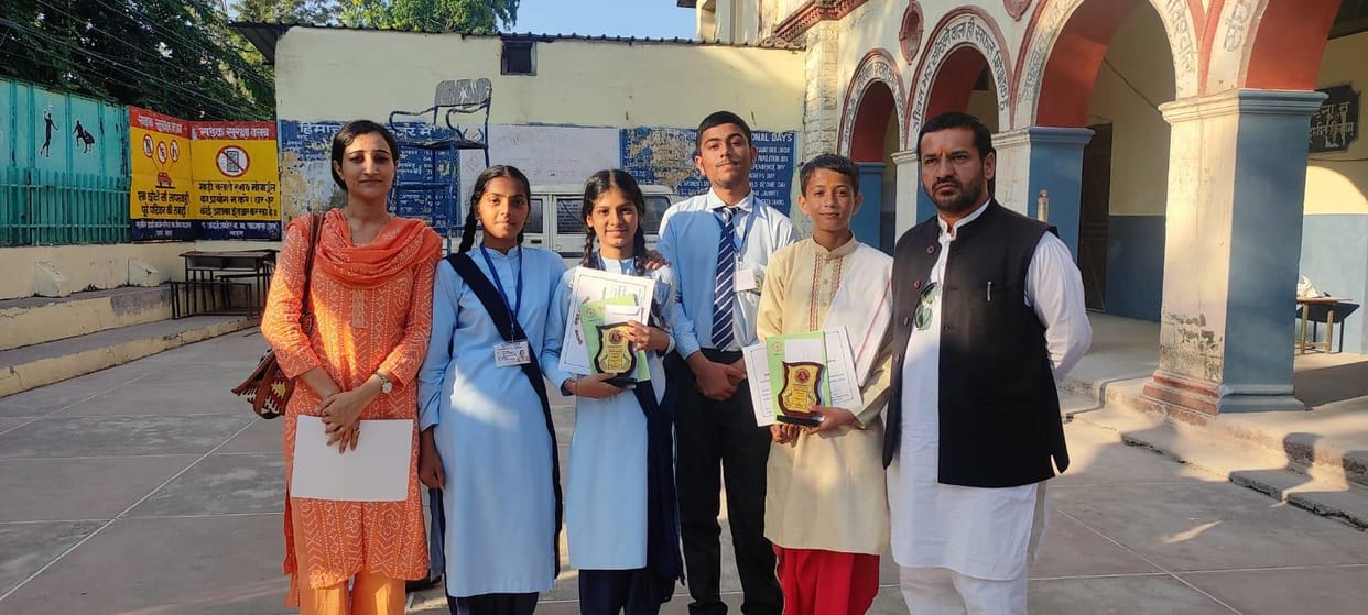 taal school stood second in sanskrit pratiyogita