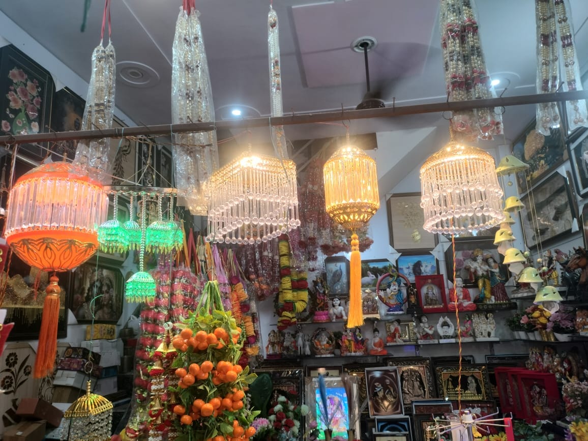 Increasing demand for colorful threads and fringes on Diwali