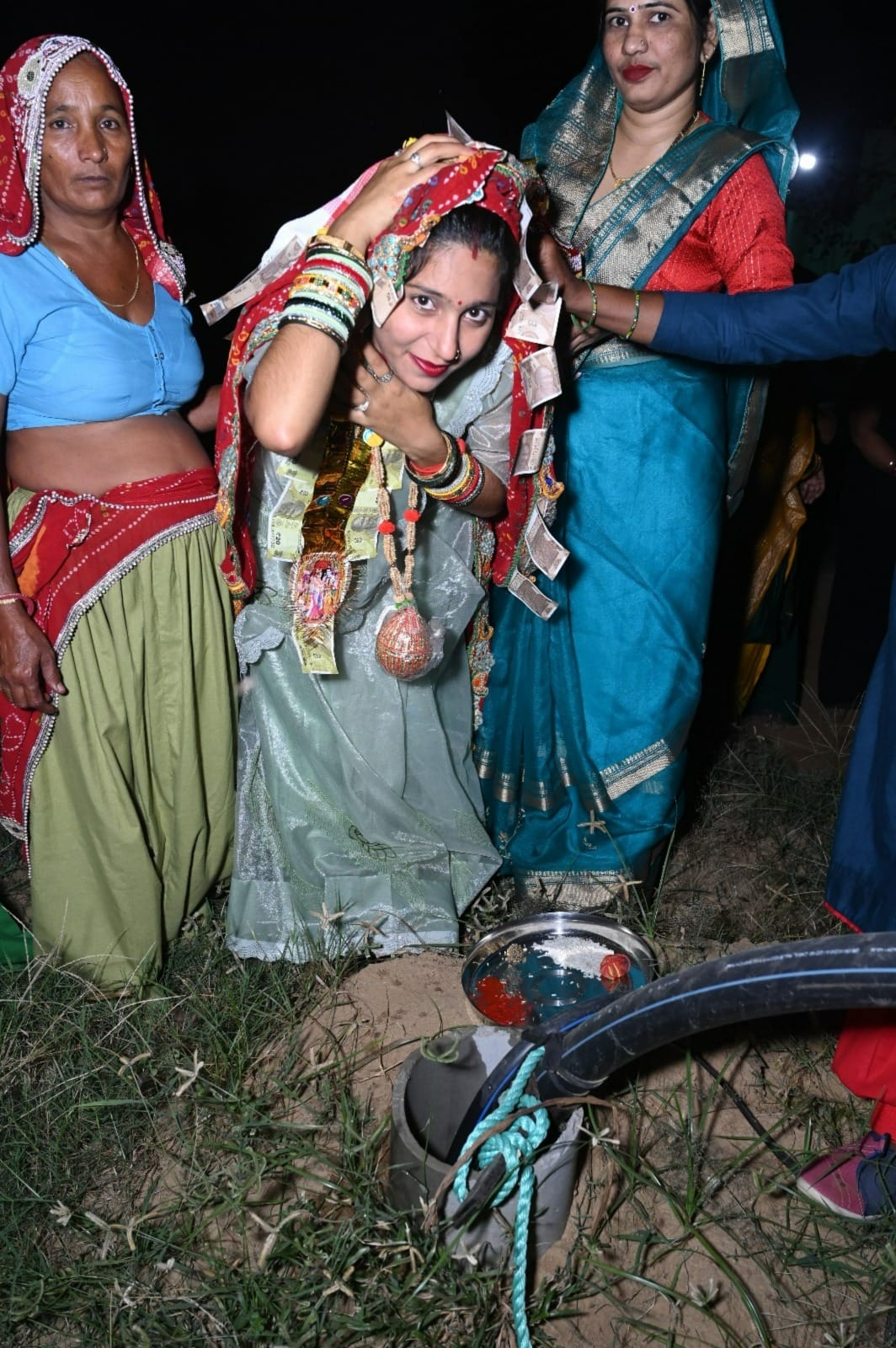 Worship of the well was done on the birth of a girl