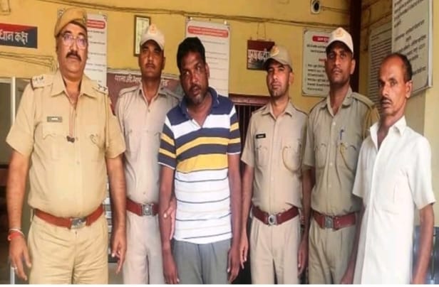 Sirohi : Abu Road Railway Police caught a member of Trichy gang, who had fled after committing crime in Jaipur