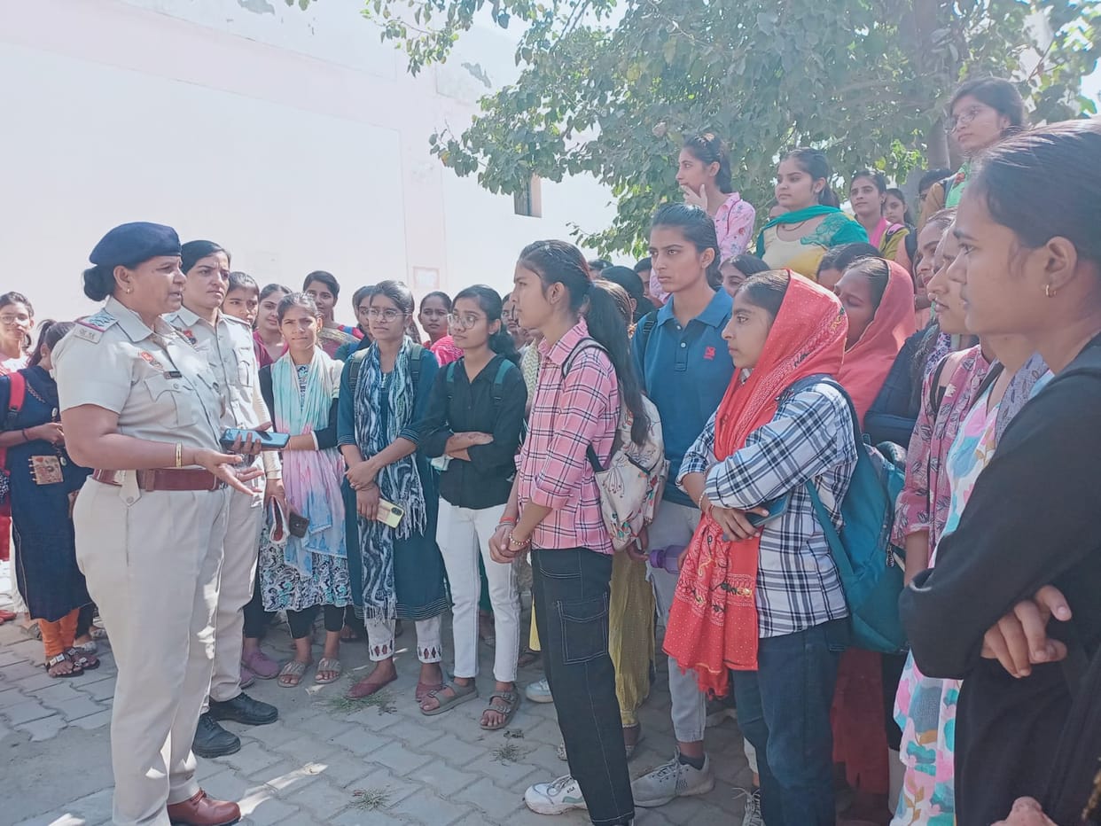 Durga Shakti team made students aware
