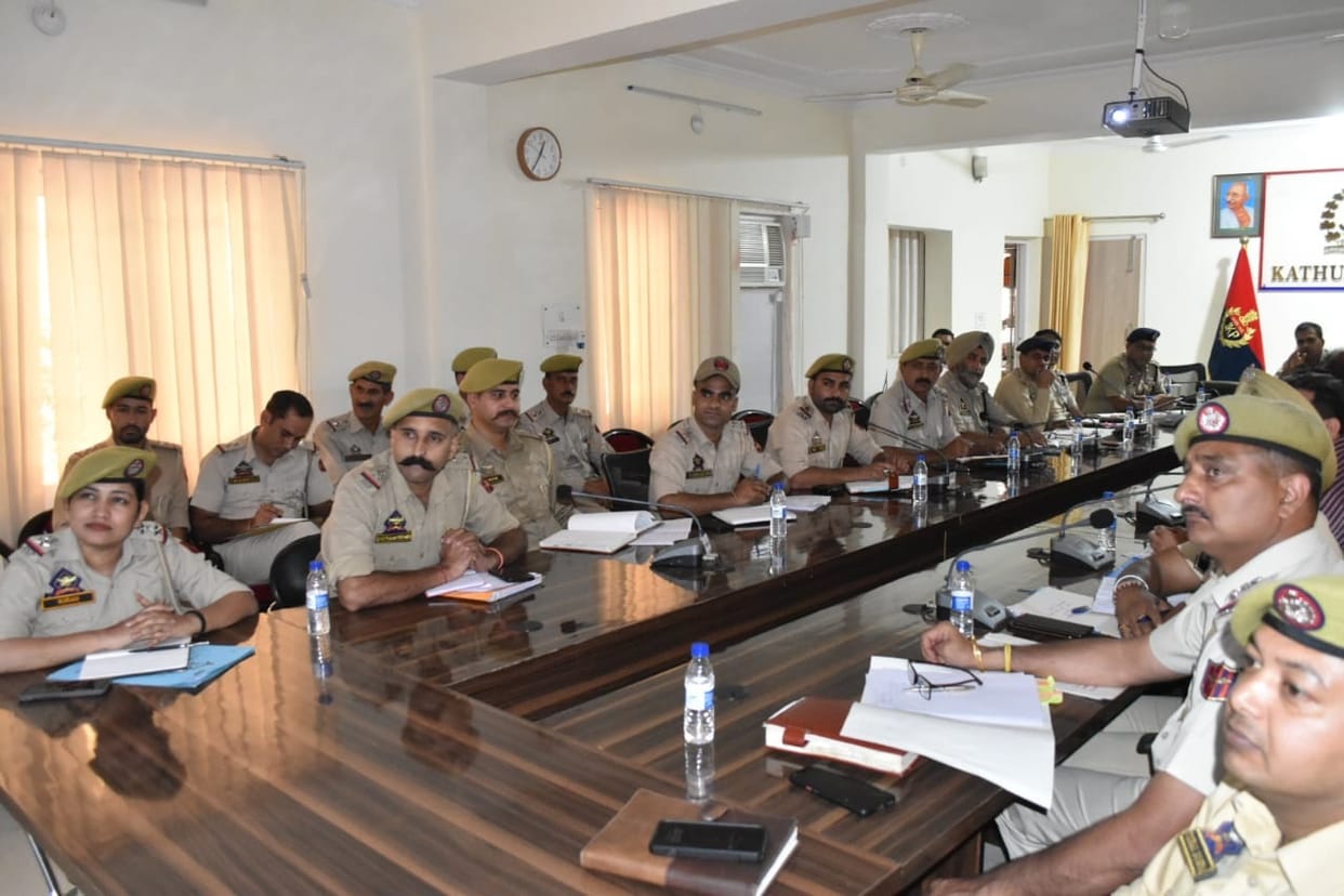 SSP Held Meeting Regarding Review Incidents of Crime