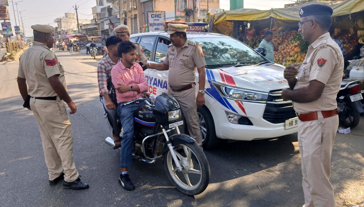 Babain police increased vigil in view of festivals