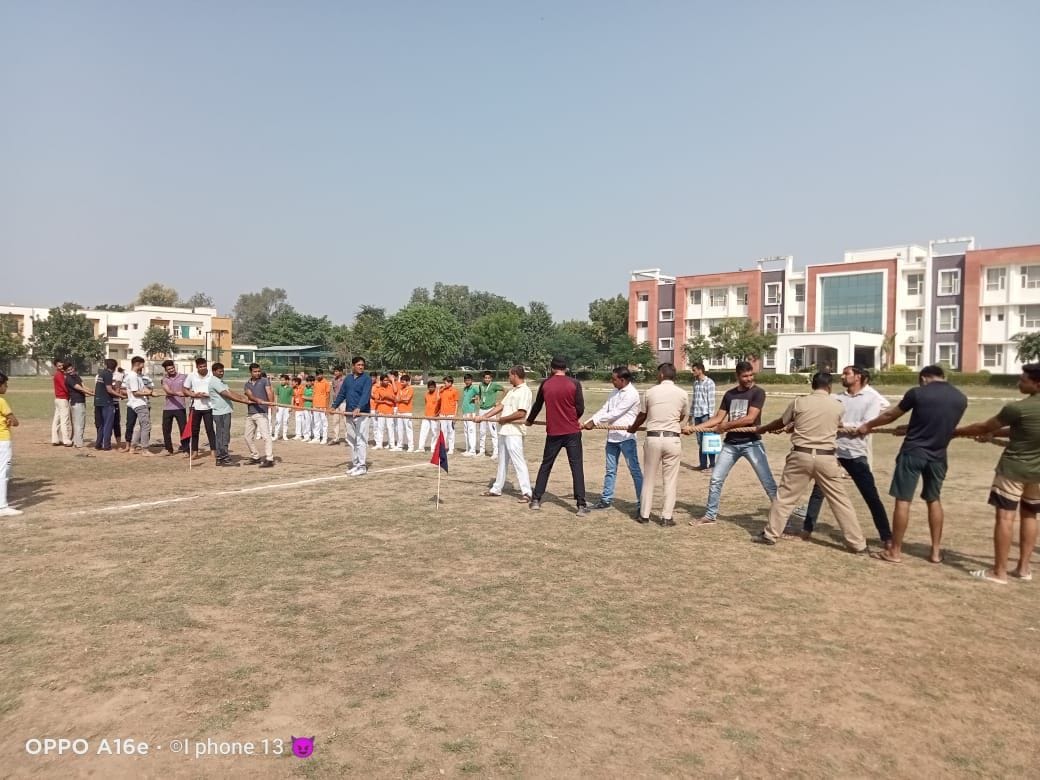 Tug of war competition organized on the occasion of Police Memorial Day
