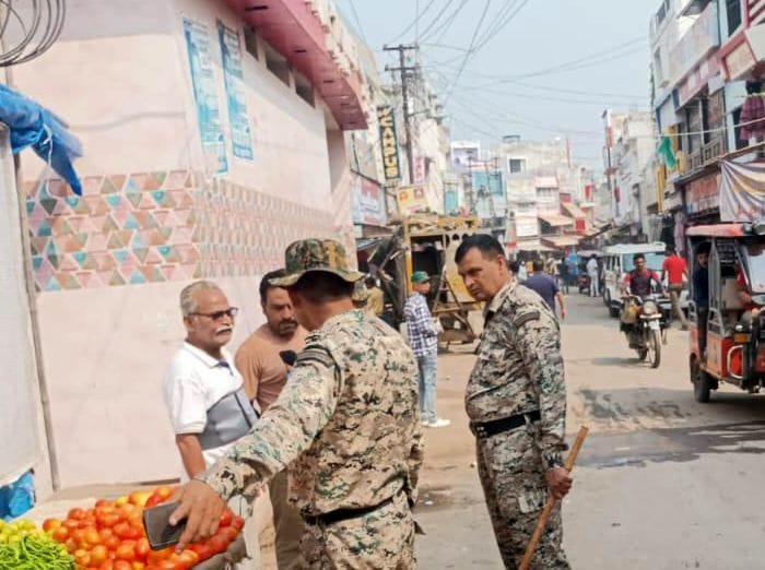 Encroachment removed from women's toilets