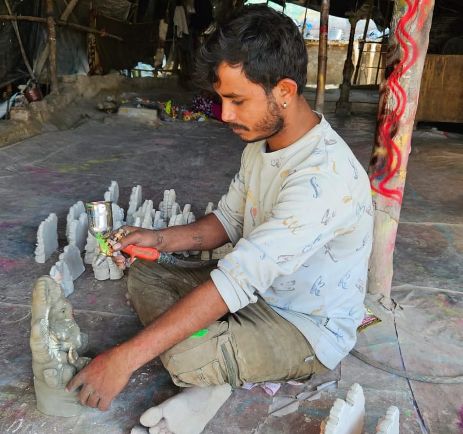 Increased demand for eco-friendly Ganesh Lakshmi idols