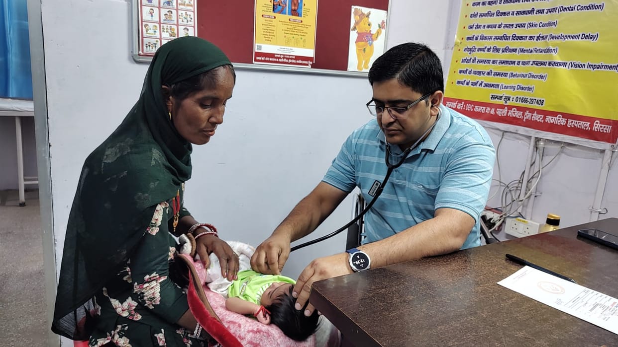 Children falling sick in early winter