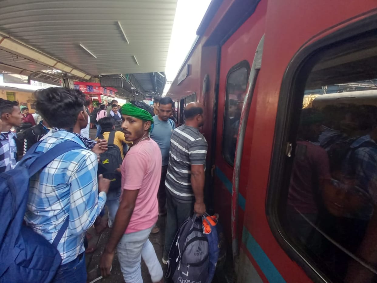 Pantry operators occupy seats in general coaches