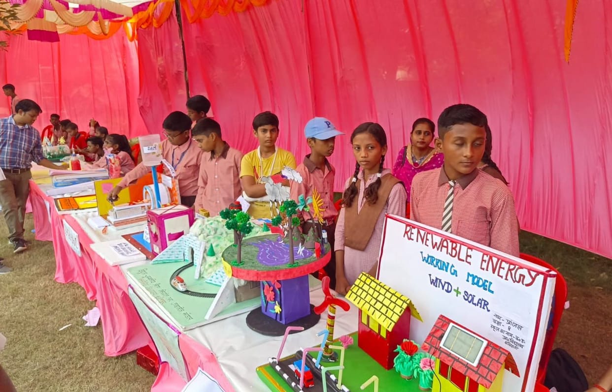 Shiva's blood circulation model topped the science exhibition