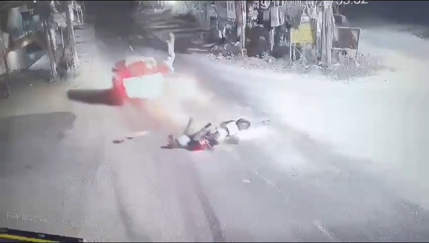 Hit and run... speeding Scorpio took the life of a bike riding youth