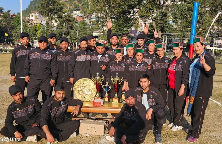 Kinnaur team got first place in cultural program