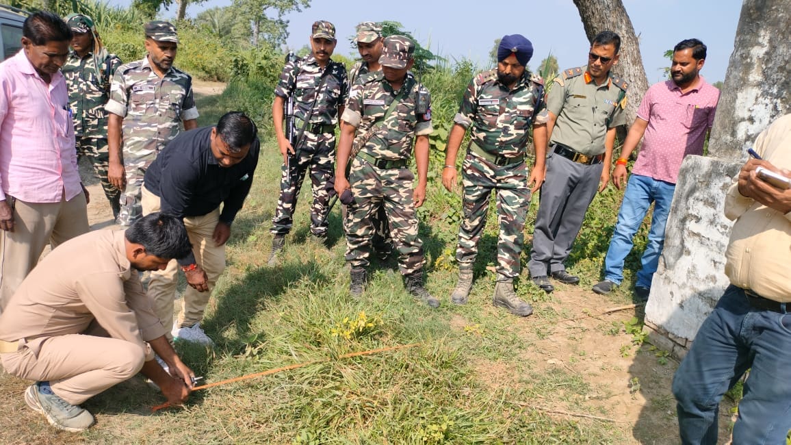 The situation of encroachment on No Man's Land was examined