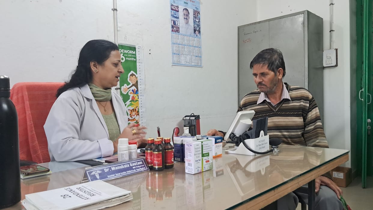 Patients are getting benefit of treatment through Panchakarma and Ayurvedic methods.